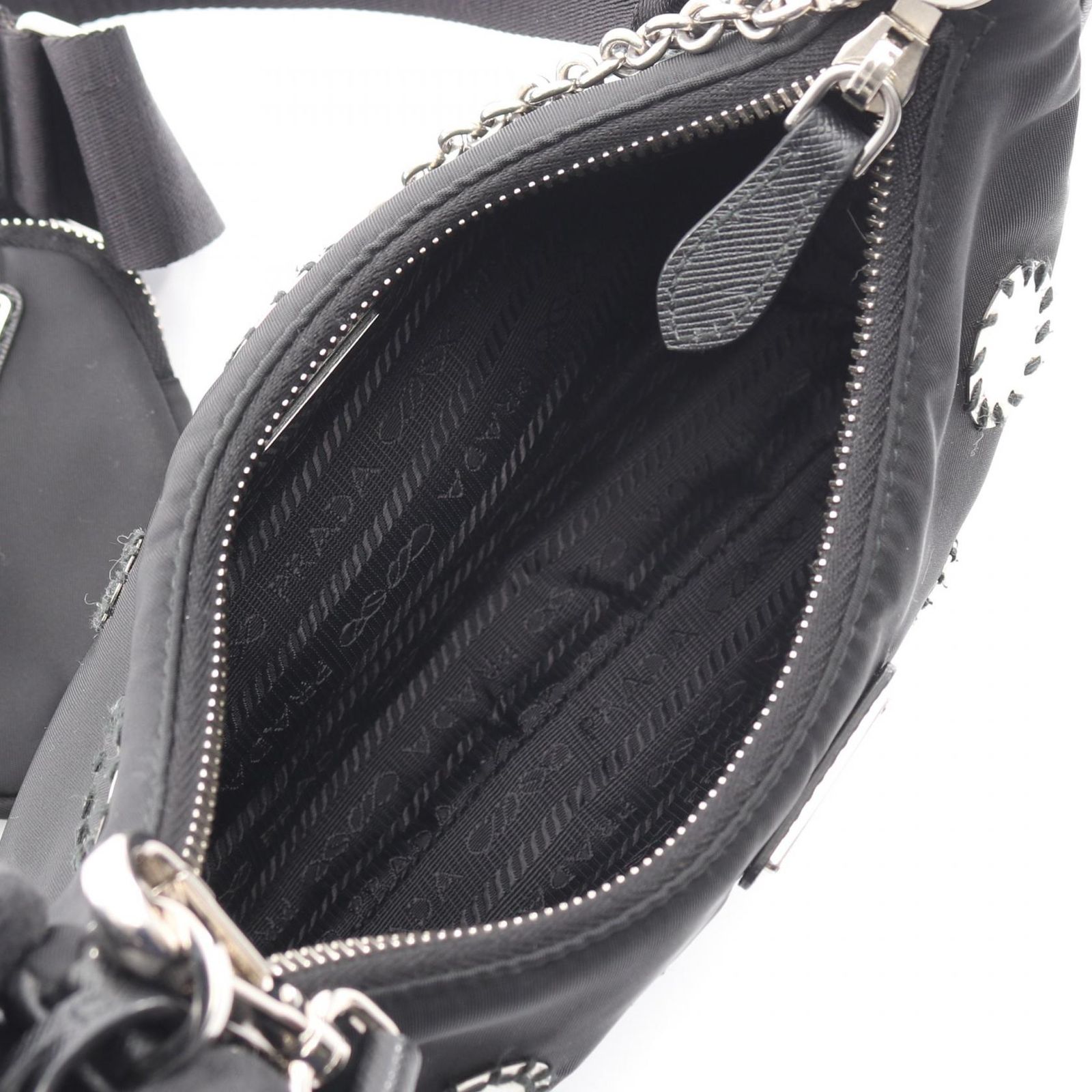 プラダ PRADA ショルダーバッグ Re-Edition 2005 1BH204 ブラック 