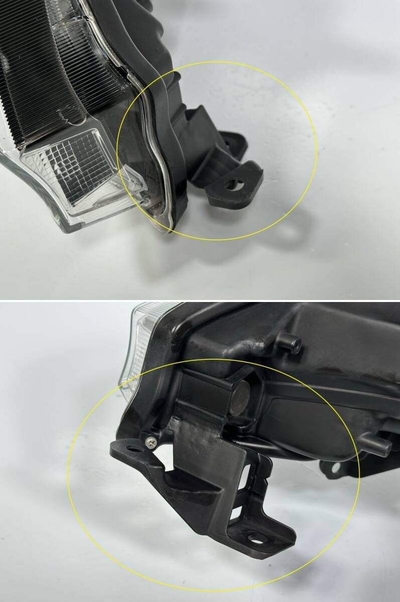 60系 ハリアー ZSU60W AVU65W 前期 純正 右ヘッドライト 右ライト LED