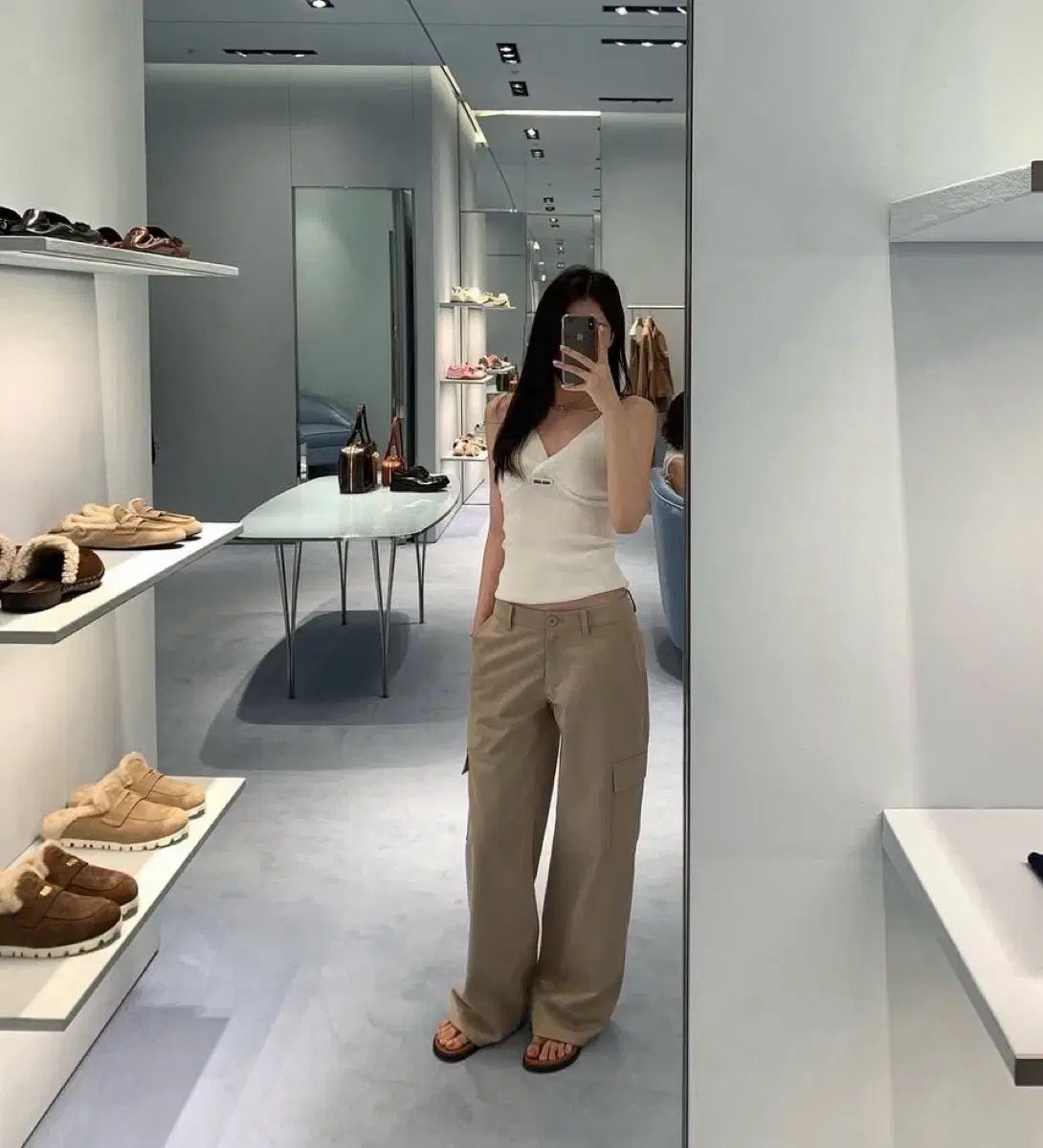 Le Plein ムード カーゴパンツ s short