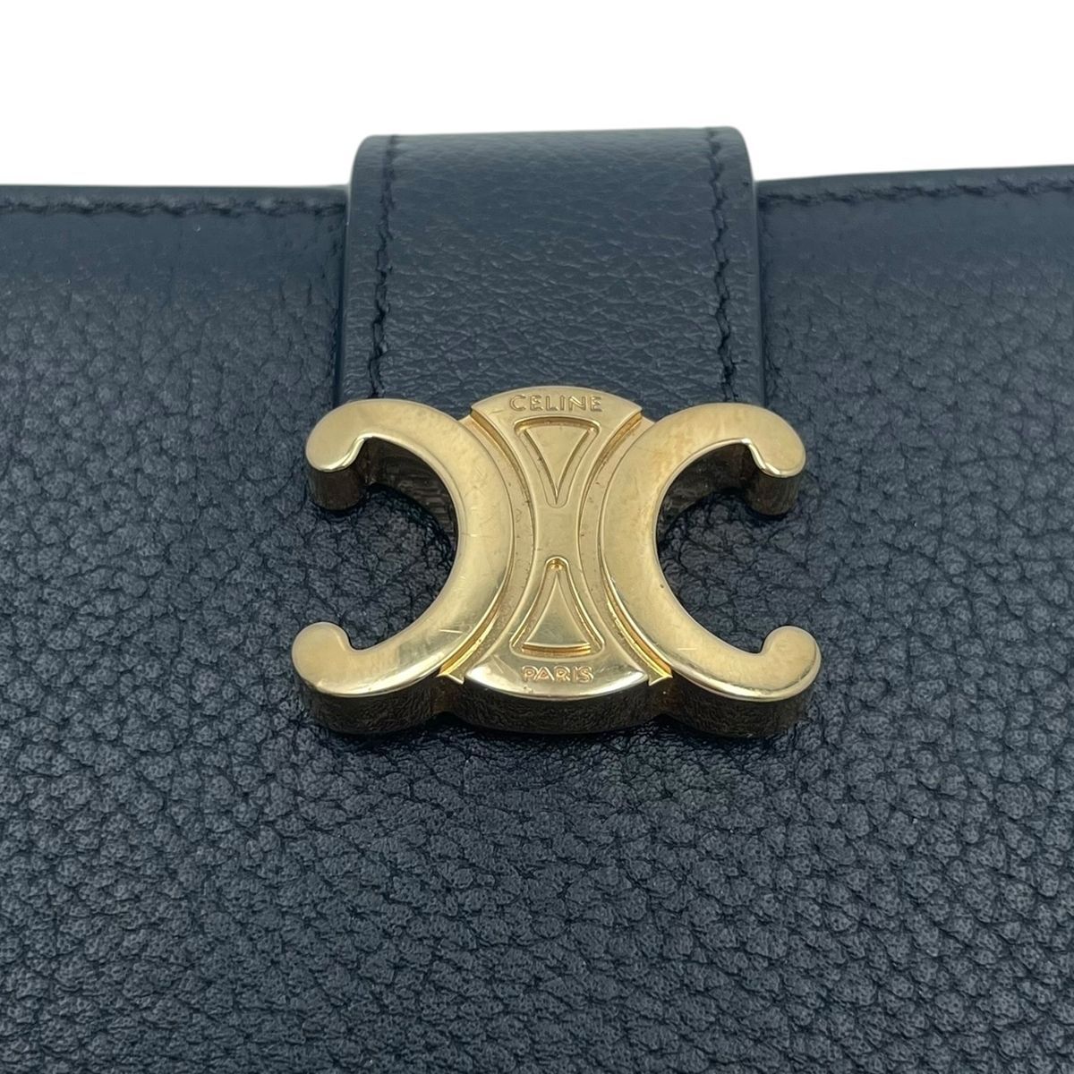 中古】 CELINE セリーヌ ファイン ストラップウォレット ニノ 