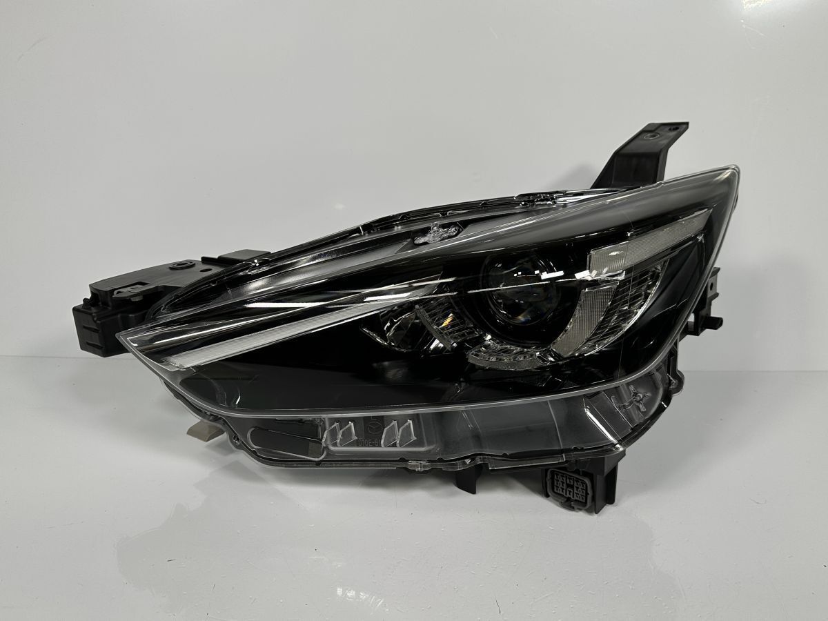 CX-3 DK5FW 後期 純正 左ヘッドライト 左ライト Assy LH LED DB3R-51-040G 100-65055 打刻Y D10E-51040 良品/補修済み 管理34963
