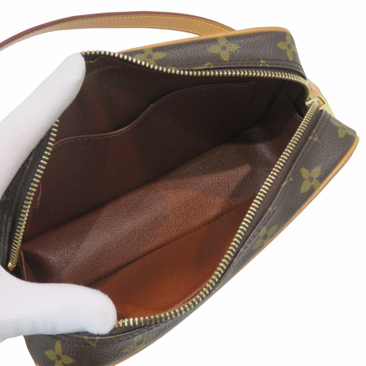 ルイヴィトン ポシェットシテ ショルダーバッグ モノグラム M51183 良品 ルイ・ヴィトン LOUIS VUITTON ポシェット・シテ M51183 ブラウン