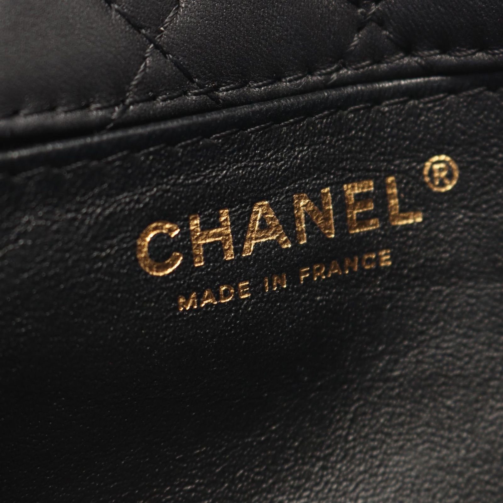 シャネル CHANEL マトラッセ ショルダーバッグ バッグ ラムスキン（羊革） レディース ブラック系 【中古】 CHANEL（シャネル） マトラッセ ブランドオフ ラムスキン（羊革