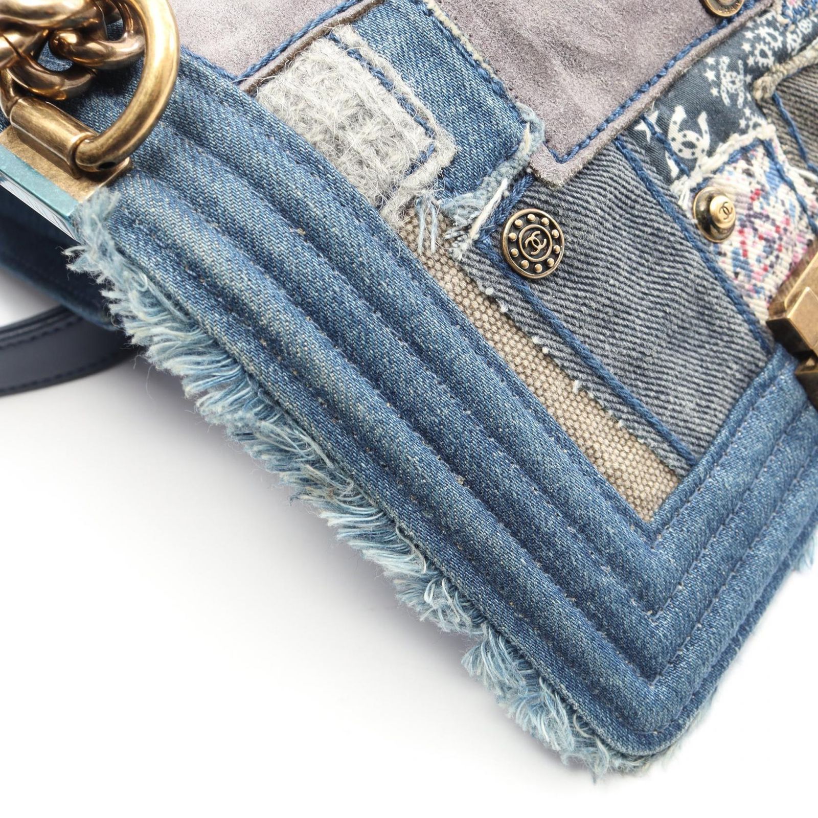 シャネル CHANEL ショルダーバッグ ボーイシャネル スモール パッチ 