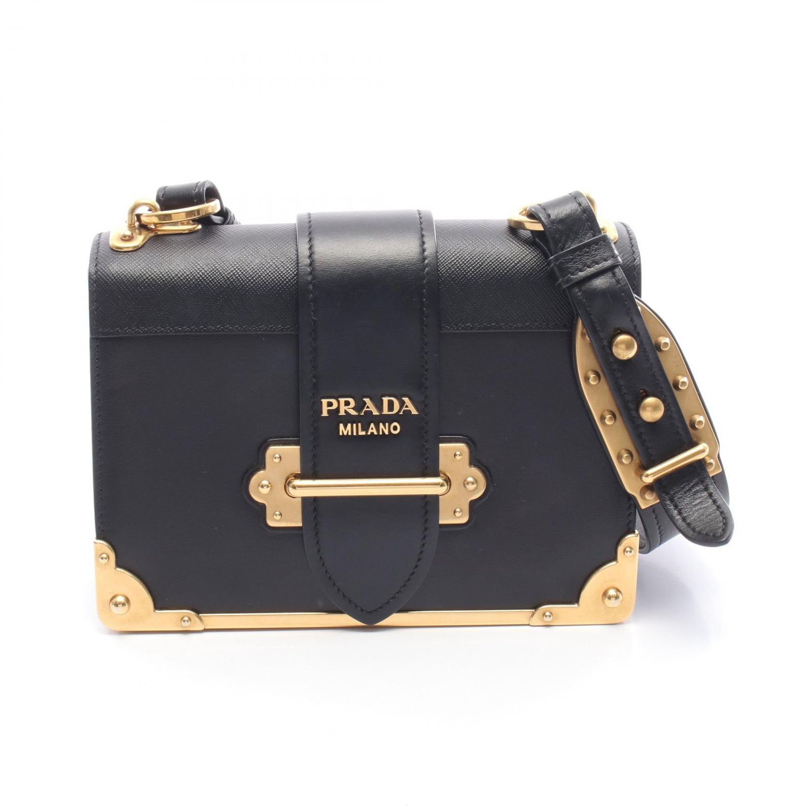 PRADA / ラビット ショルダーバッグ カイエ ホワイト 1BD045 PRADA】【刺繍入り】プラダ『カイエ ショルダーバッグ』1BD045