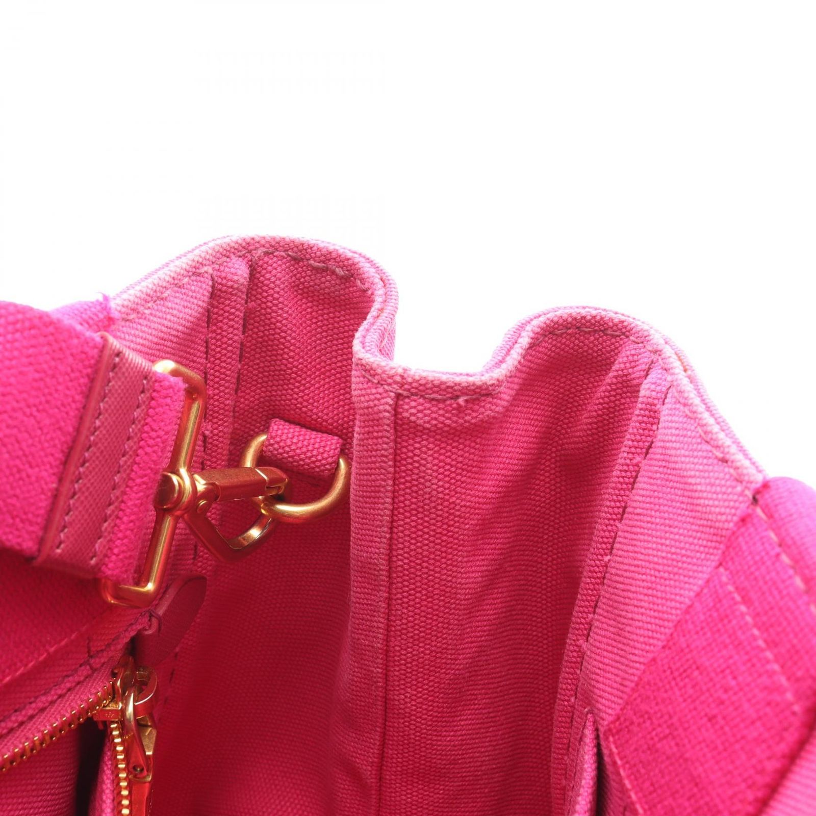 プラダ PRADA トートバッグ CANAPA カナパ フューシャピンク 