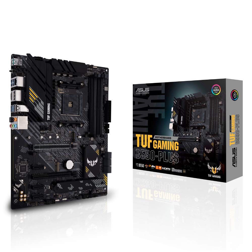 ASUS TUF GAMING B550-PLUS AMD Ryzen 5000シリーズ AM4 対応 B550 搭載 ATX マザーボード/国内正規代理店品 [1. MB 単品]