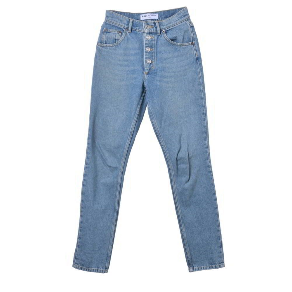 BALENCIAGA 480014 ユーズド加工 デニム パンツ