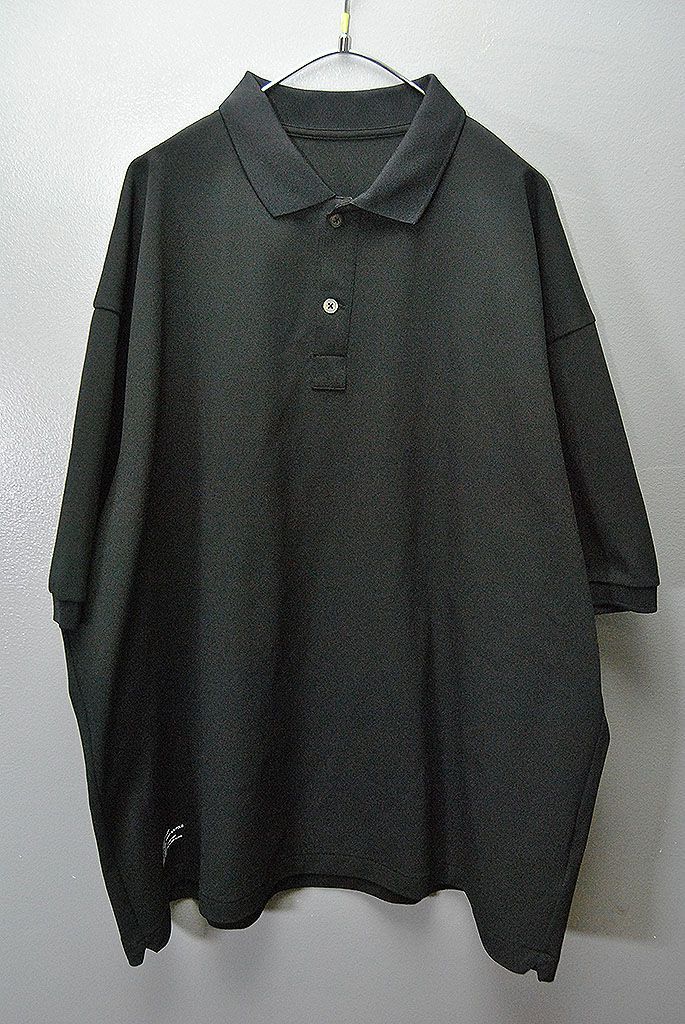 Fresh Service DRY PIQUE JERSEY S/S POLO #BLK フレッシュサービス ドライ ピケ ポロシャツ ブラック L