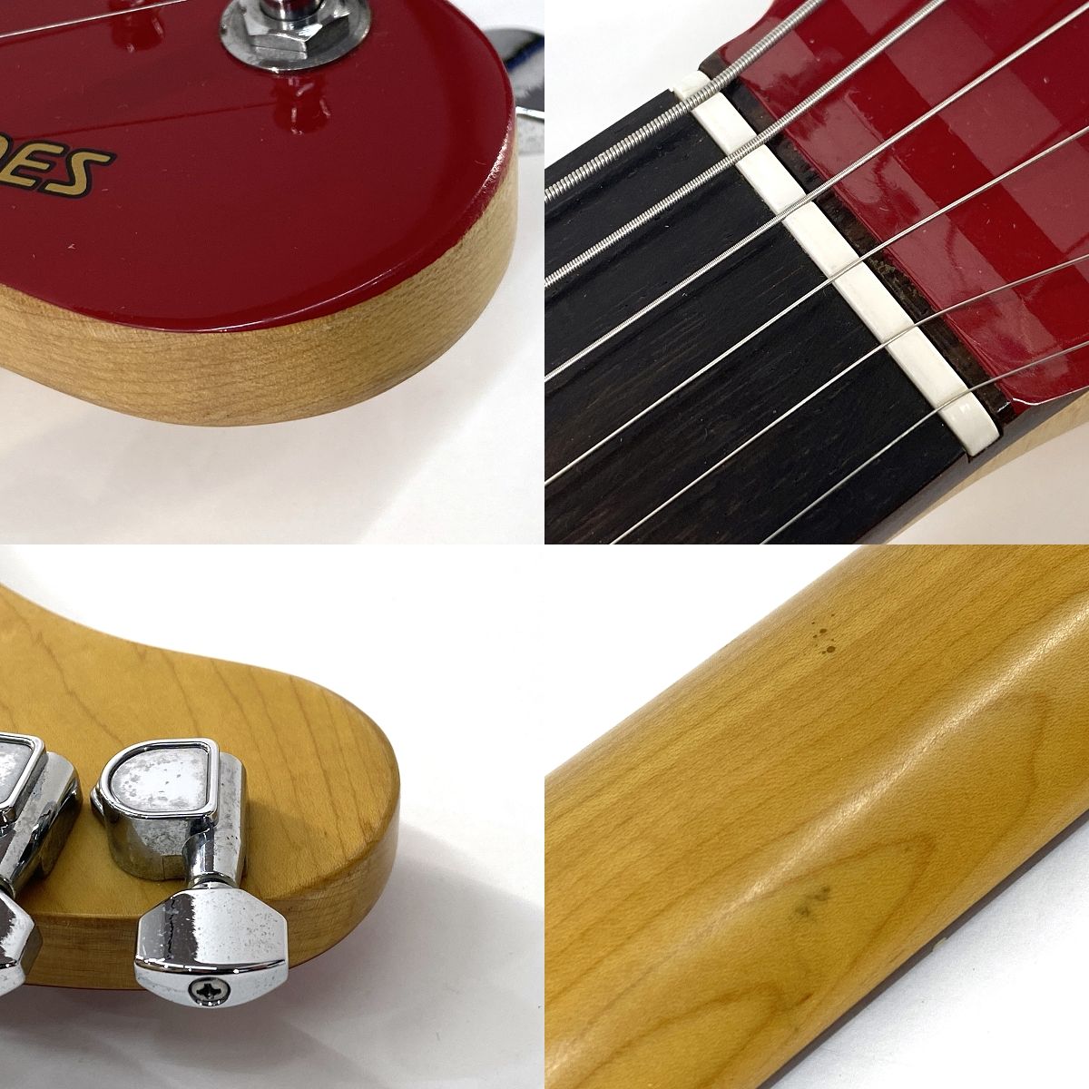 FERNANDES フェルナンデス ZO-3 レッド ゾーさん アンプ内蔵タイプ