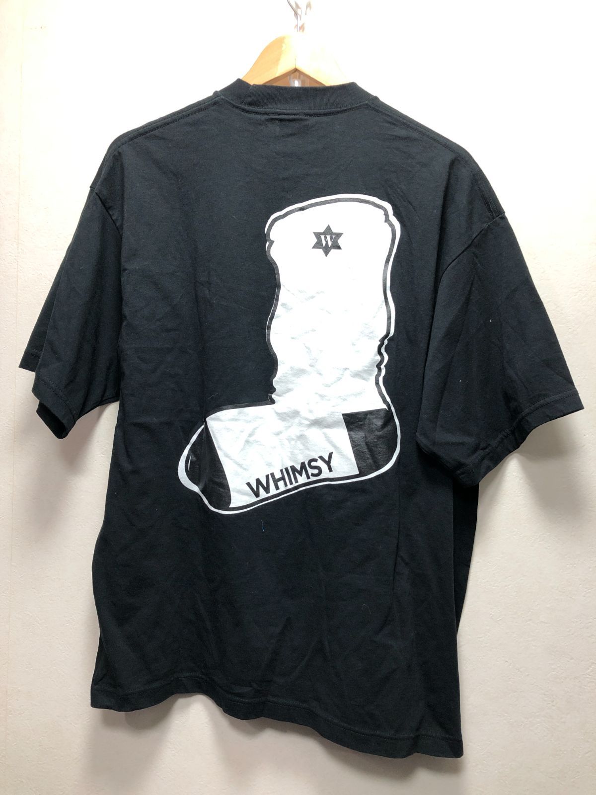 705021 WHIMSY TRADEMARK TEE XL ブラック Tシャツ ウィムジー - メルカリ