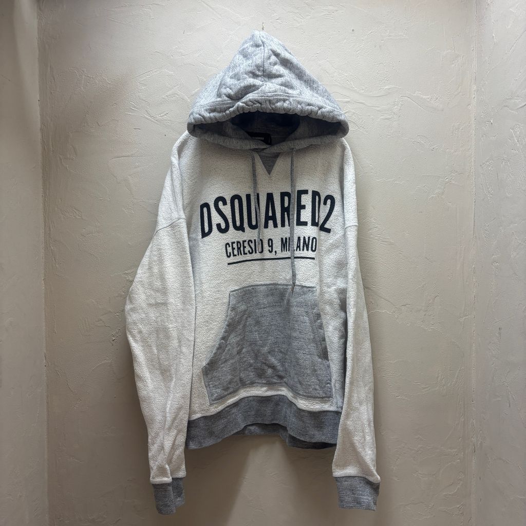 DSQUARED2 ディースクエアード 21AW LOGO HOODIE パーカー S71GU0465