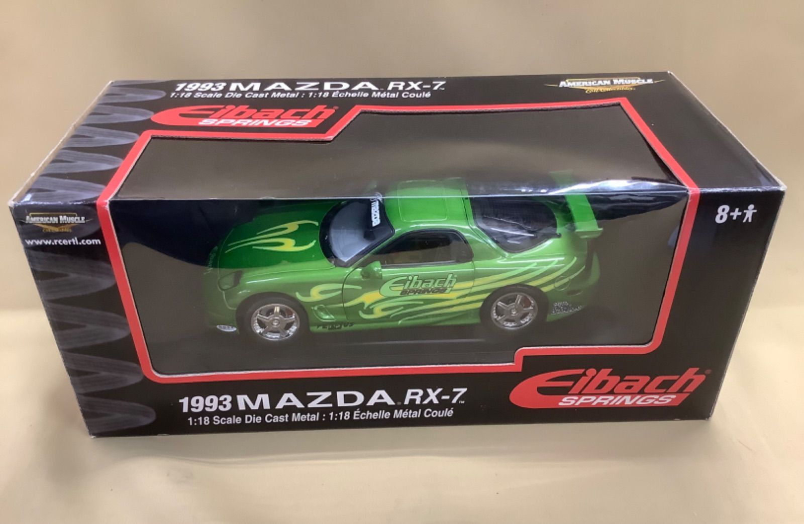 アメリカンマッスル 1/18アイバッハスプリングス93”RX-7 FD3S