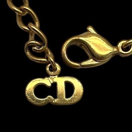 Christian Dior クリスチャンディオール ブレスレット CDロゴ 刻印