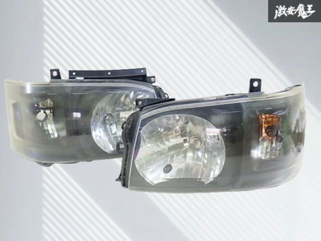 社外 トヨタ 200系 ハイエース 前期 ハロゲン ヘッドライト ヘッド