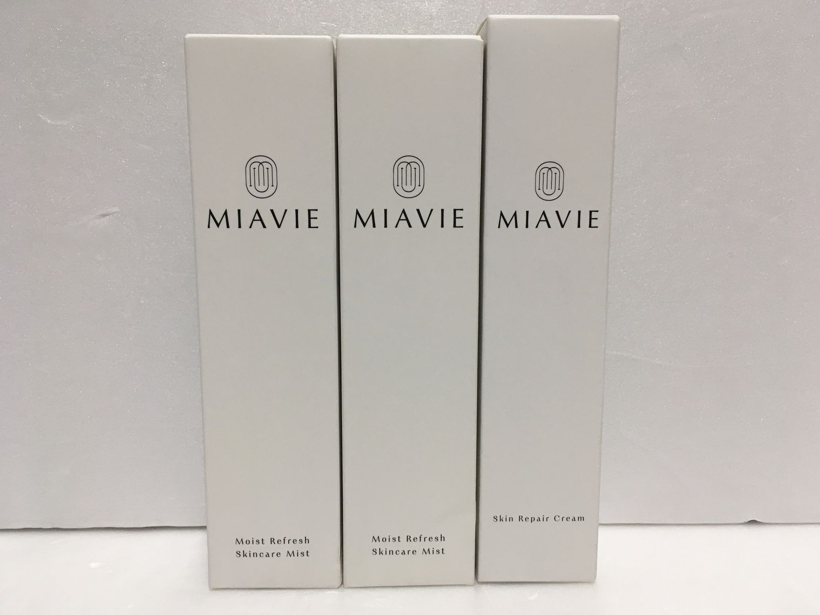 ※送料無料※ MIAVIE モイストリフレッシュ スキンケアミスト 2個 スキンリペアクリーム 1個 2種類 3点セット 未開封 囗G■
