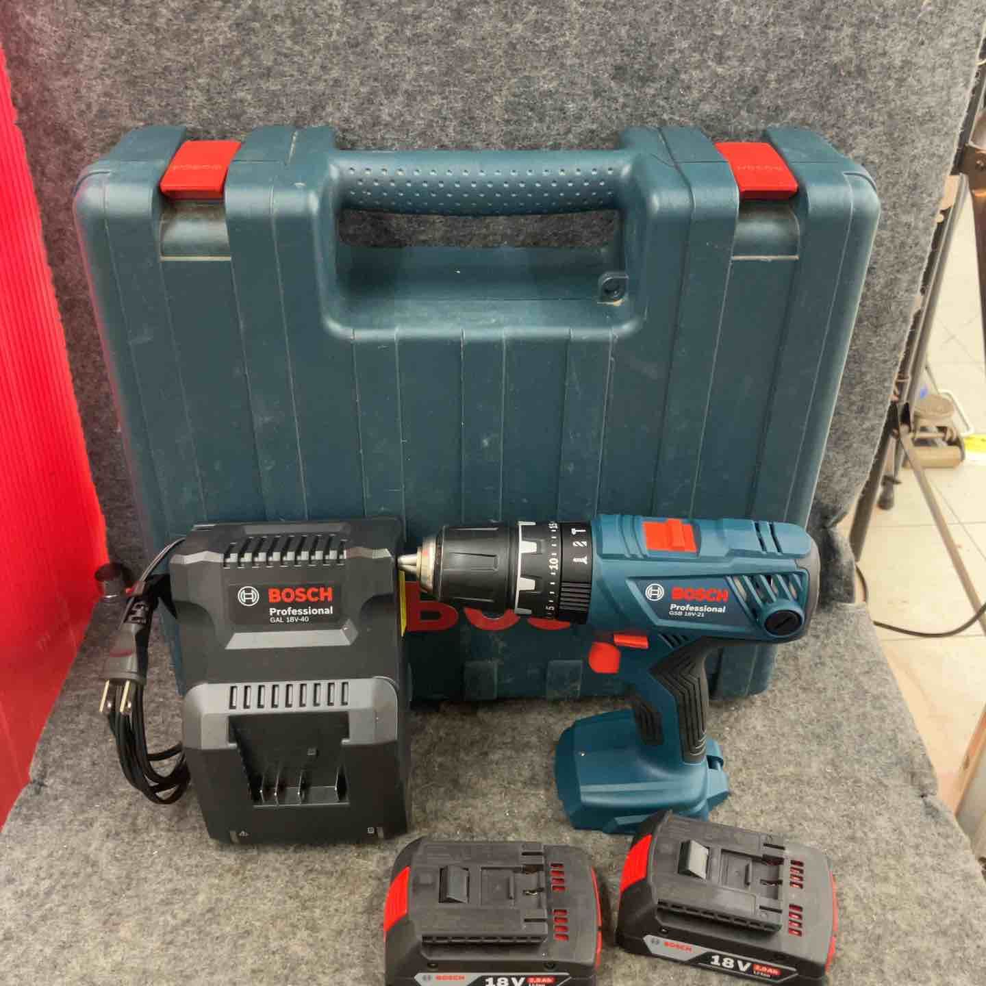◇ボッシュ(BOSCH) 18Vコードレス振動ドライバードリル GSB18V-21【鴻巣店】
