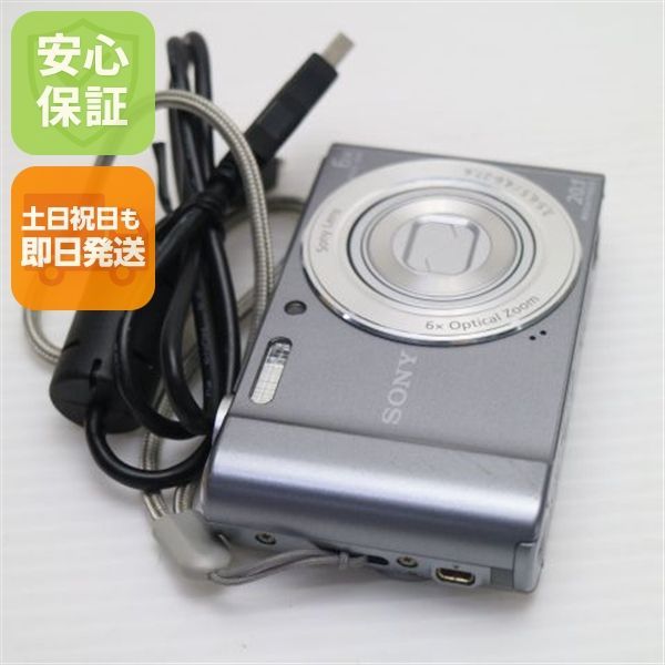超美品 DSC-W810 シルバー 即日発送 デジカメ SONY 本体 土日祝発送OK 07000
