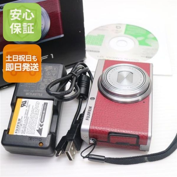 超美品 FUJIFILM XF1 レッド 即日発送 デジカメ FUJIFILM デジタル