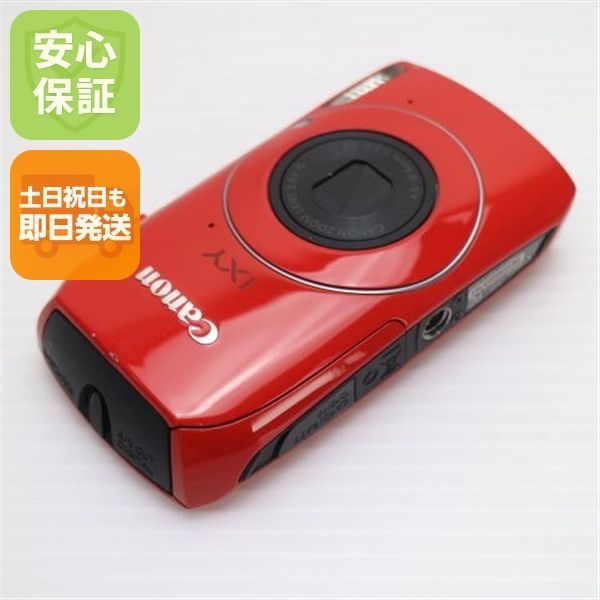美品 IXY 30S レッド 即日発送 Canon デジカメ デジタルカメラ 本体 土日祝発送OK 07000