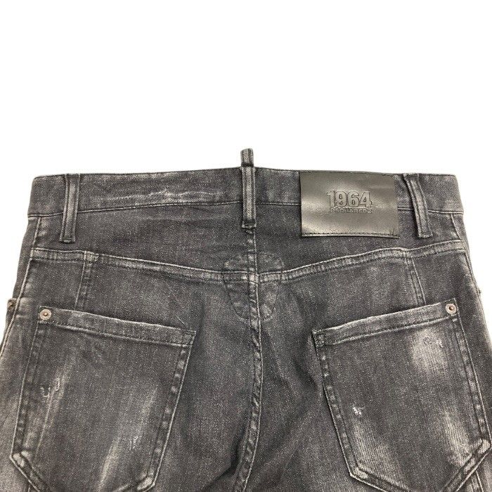 DSQUARED2/ブラックデニム/スキニーデニム/サイズ42/ブラック/メンズ