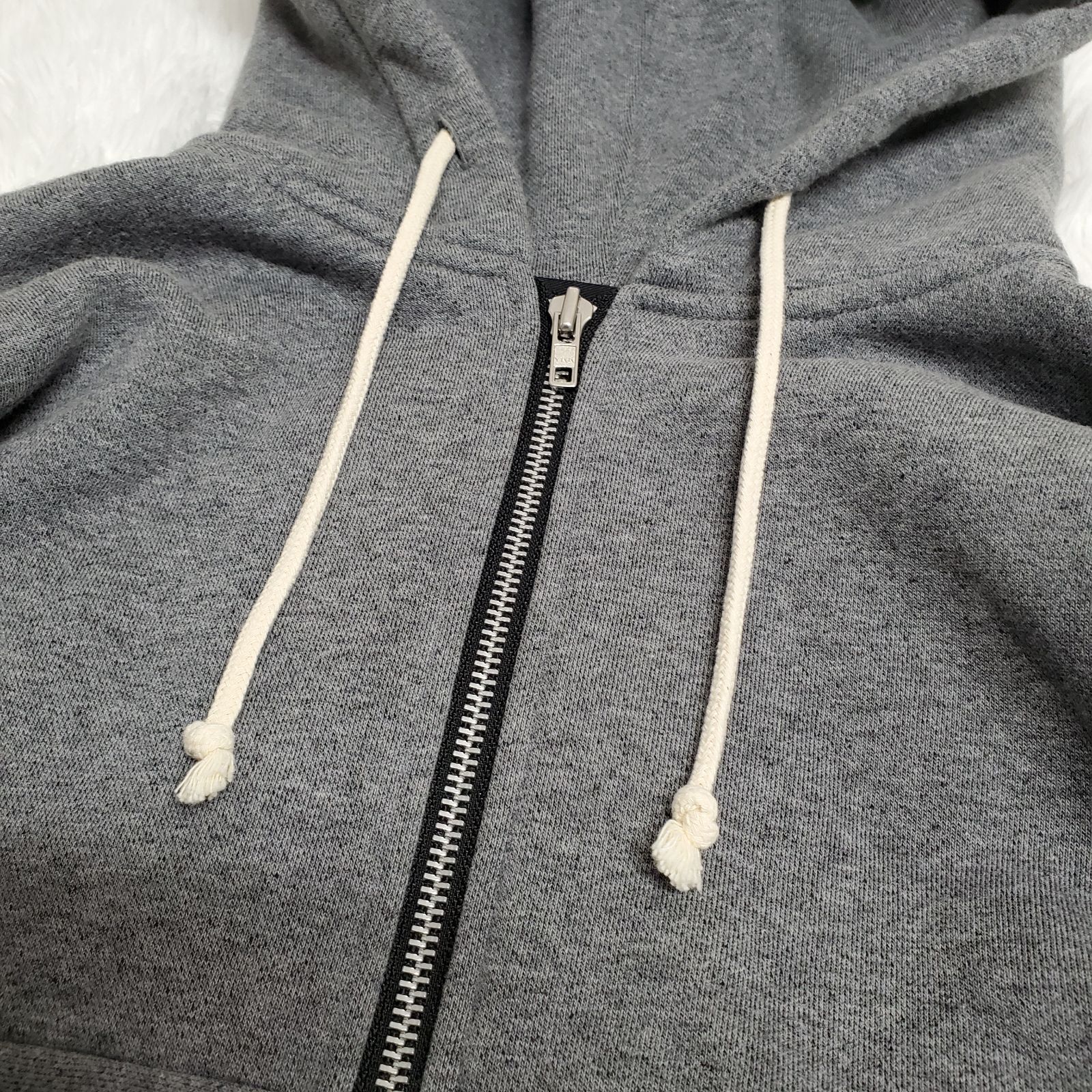 JUNYA WATANABE / ジュンヤワタナベ | 2023AW | 変形 ボリューム ジップ ジャケット フーディ / スウェットパーカー | M | グレー | レディース JUNYA WATANABE - JUNYA WATANABE / ジュンヤワタナベ | 2023AW | 変形