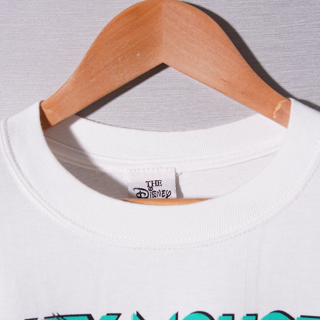 デッドストック】 90s USA製 ディズニー Disney RUNAWAY BRAIN Tシャツ