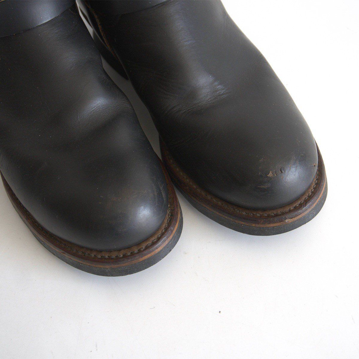 茶芯】REDWING【2268/エンジニアブーツ】US8.5 ブラック レッド 