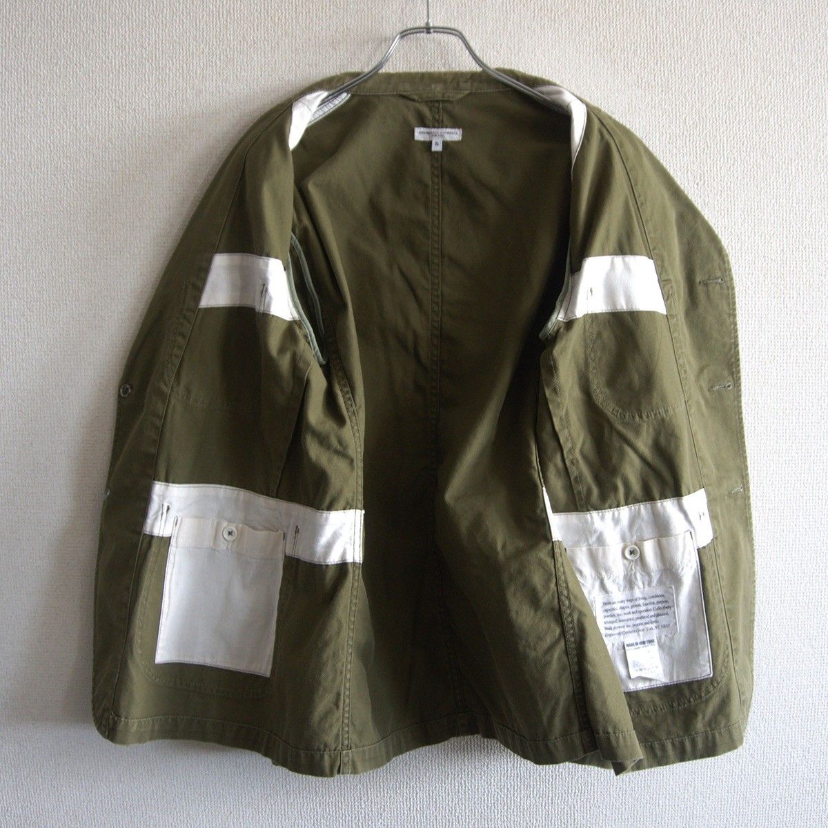 定番】Engineered Garments【BEDFORD JACKET】S コットン ベッド