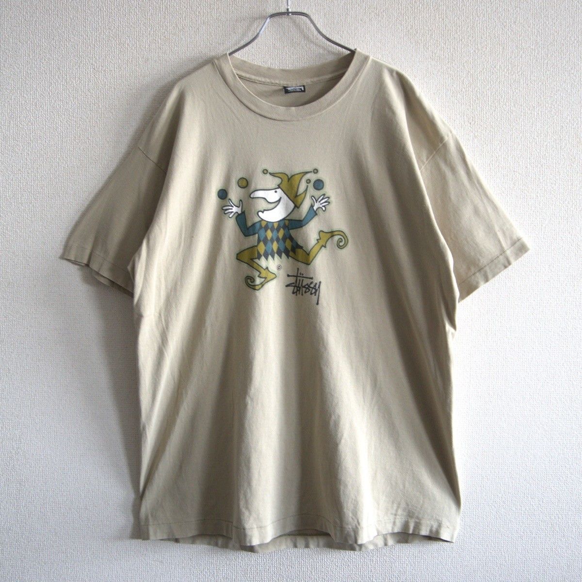 【80s/USA製】OLD STUSSY【両面プリント Tシャツ】XL ステューシー オールド ビッグシルエット オーバーサイズ 古着 26020269