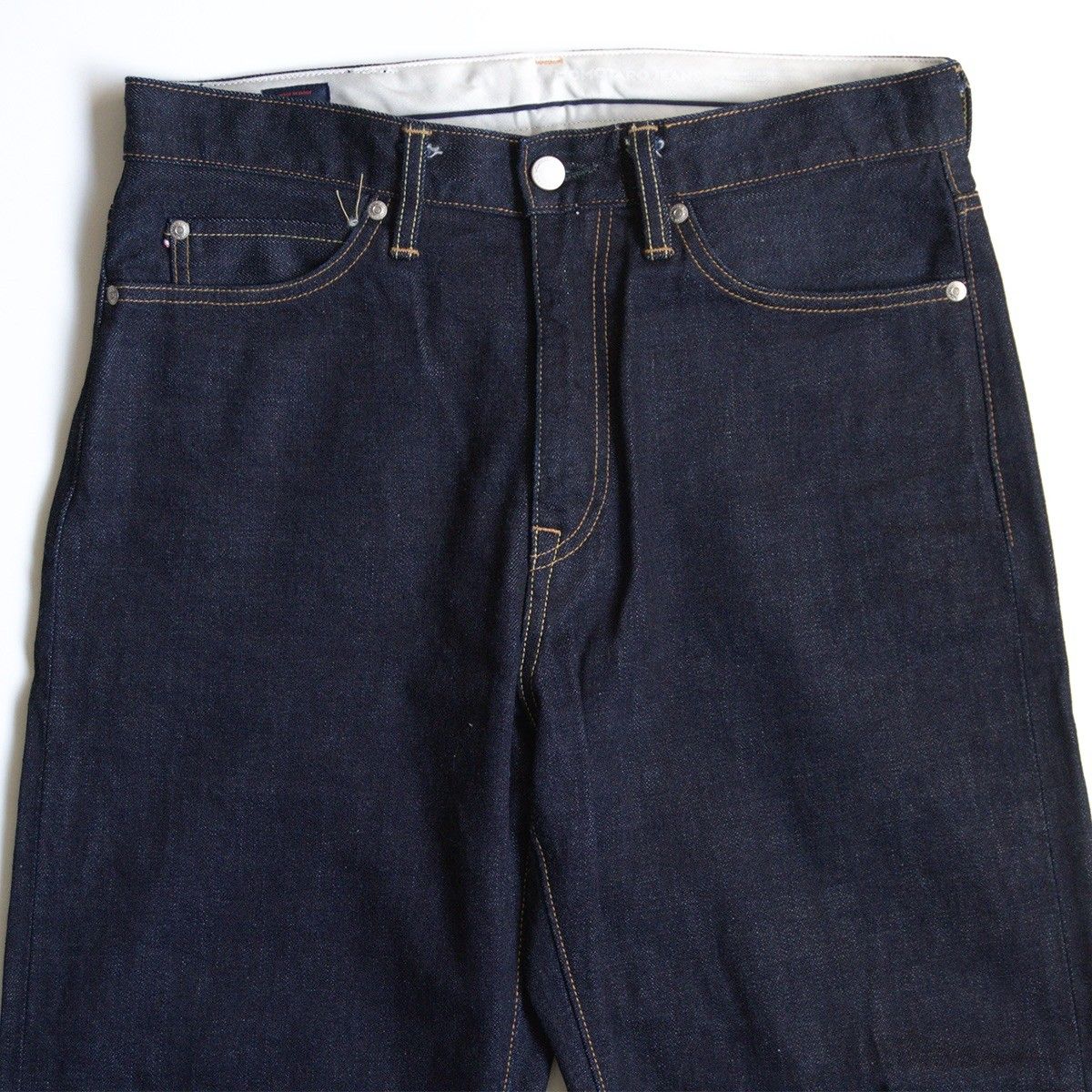 美品/濃紺】 桃太郎ジーンズ【#100 STANDARD STRAIGHT 14.7oz】W32