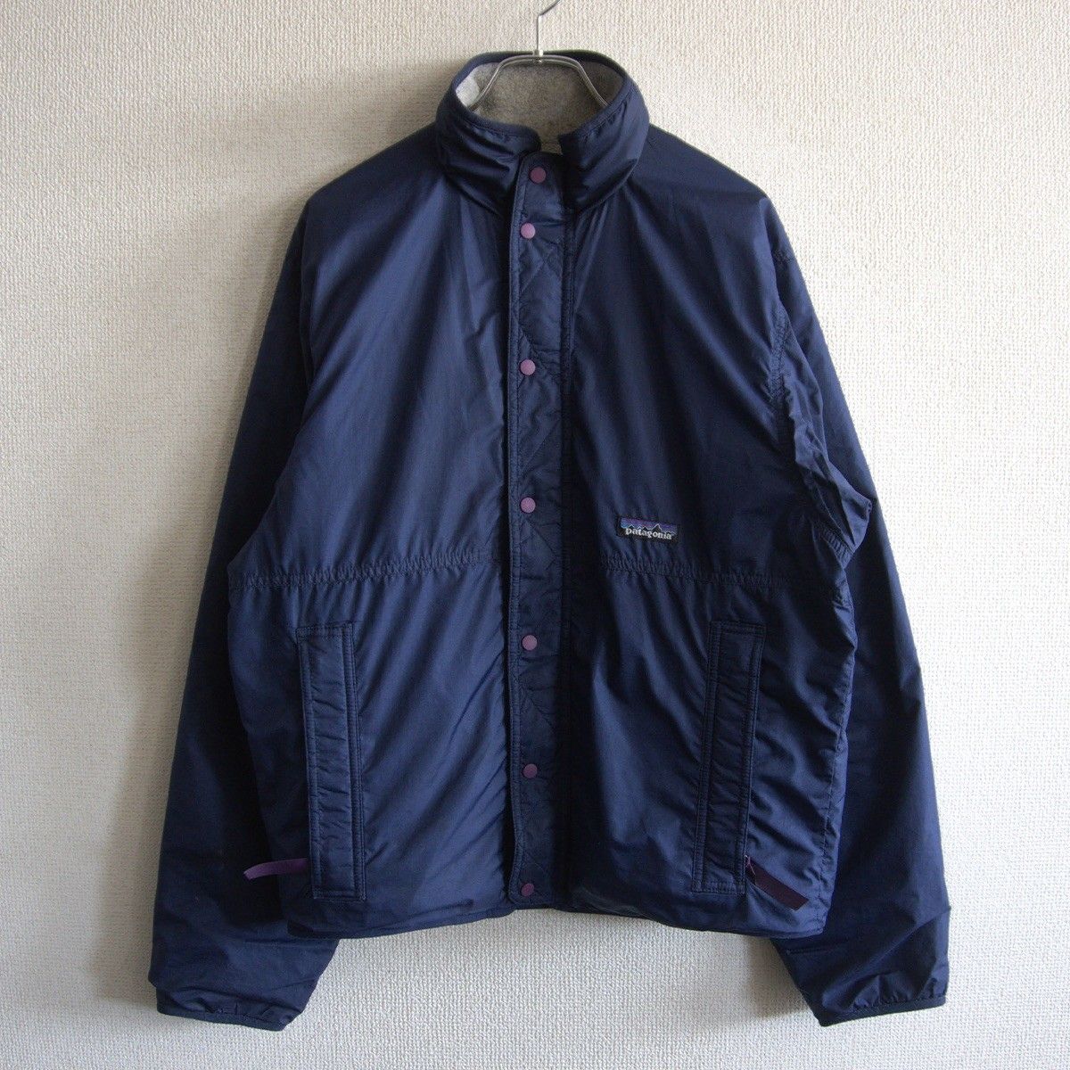 【希少】PATAGONIA【グリセード フルジップ 81820】S パタゴニア 90s リバーシブル フリース ジャケット USA製 26050207