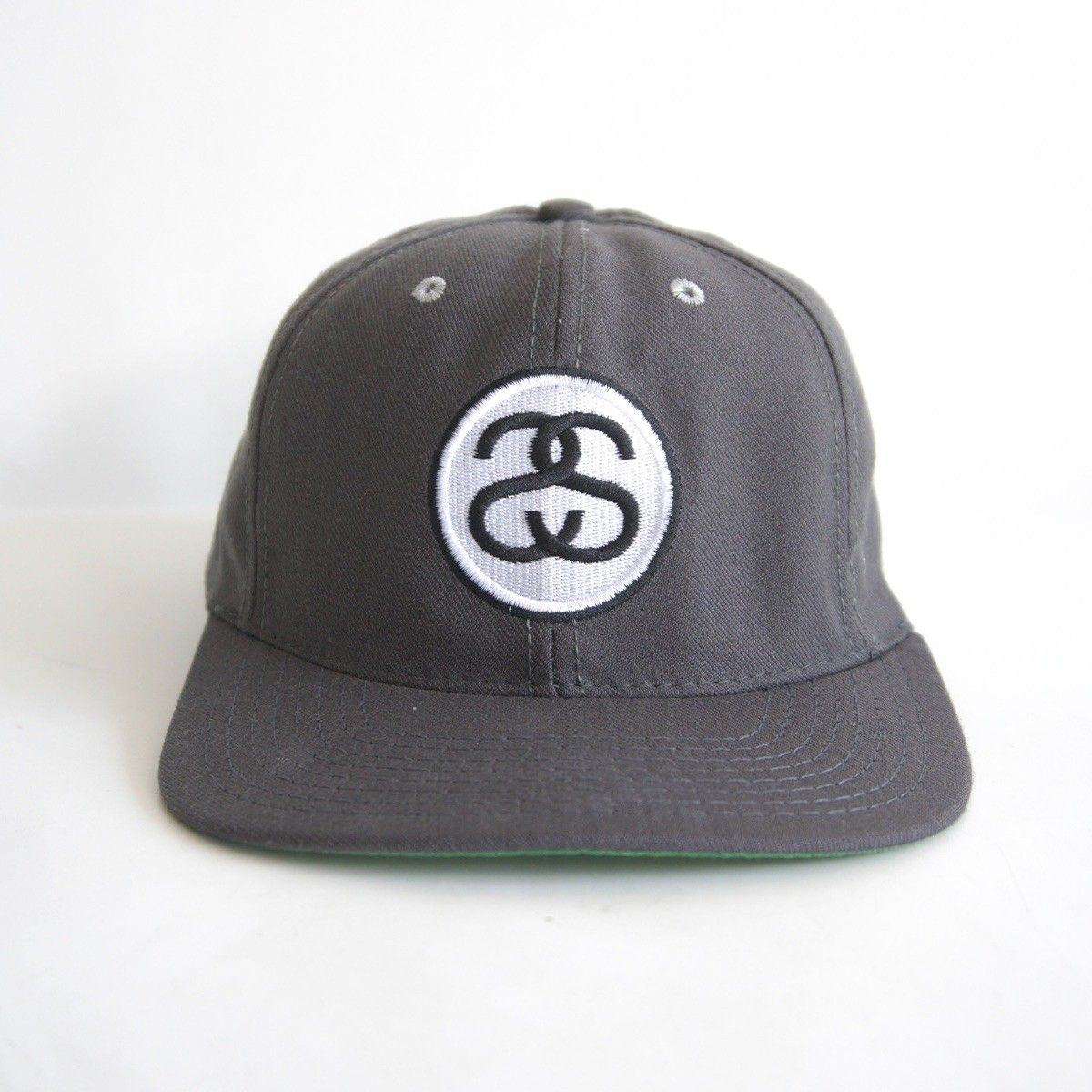 90s】OLD STUSSY【シャネルロゴ USA製 ベースボール キャップ】 帽子 