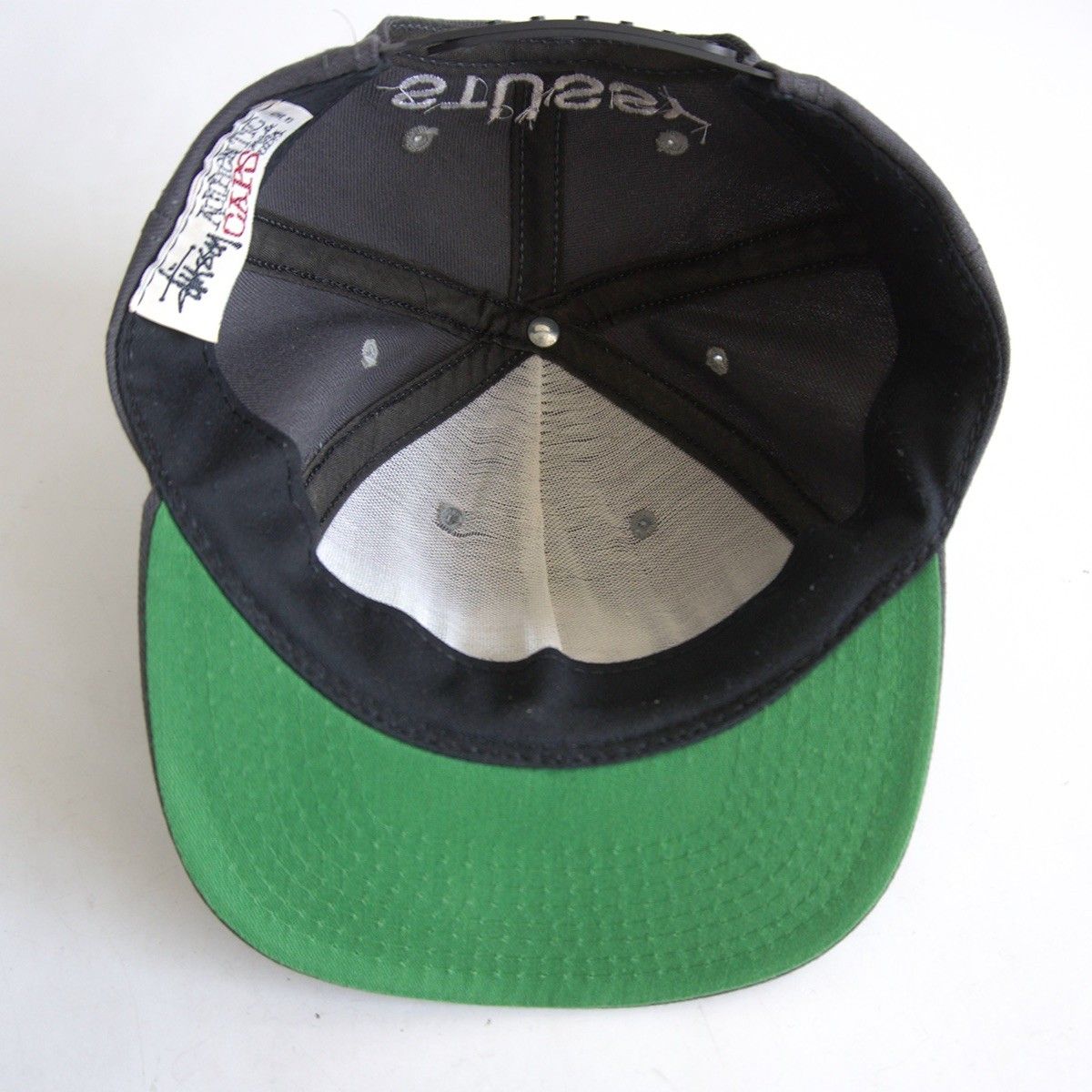 old stussy キャップ シャネルロゴ90s USA製