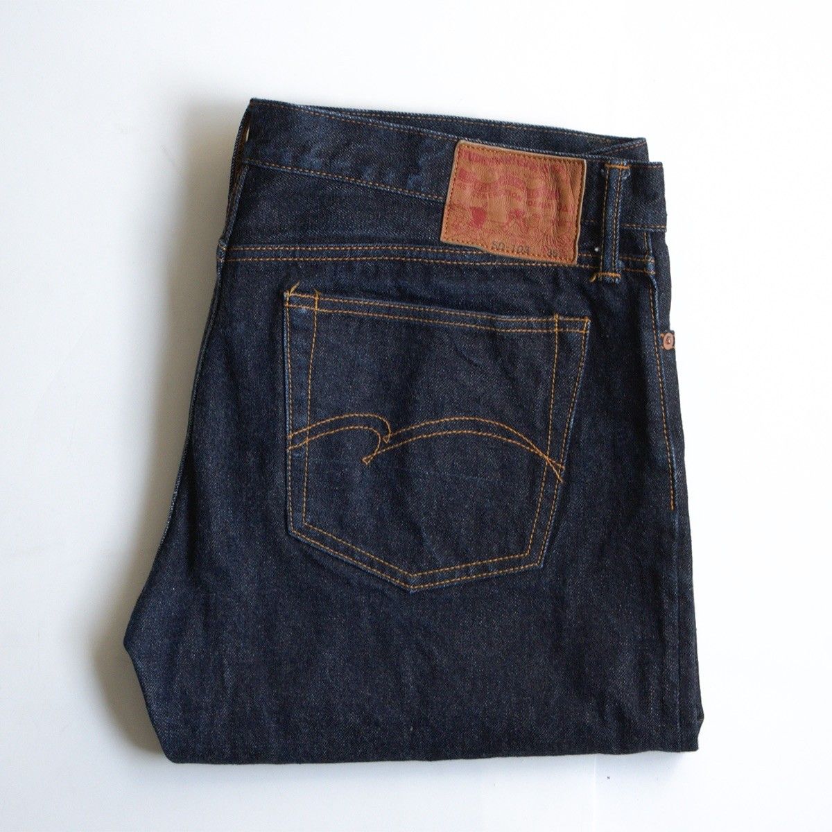 【美品】STUDIO D’ARTISAN【15ozタイトストレート(SD-103)】36 デニムパンツ ステュディオ ダルチザン 26050194