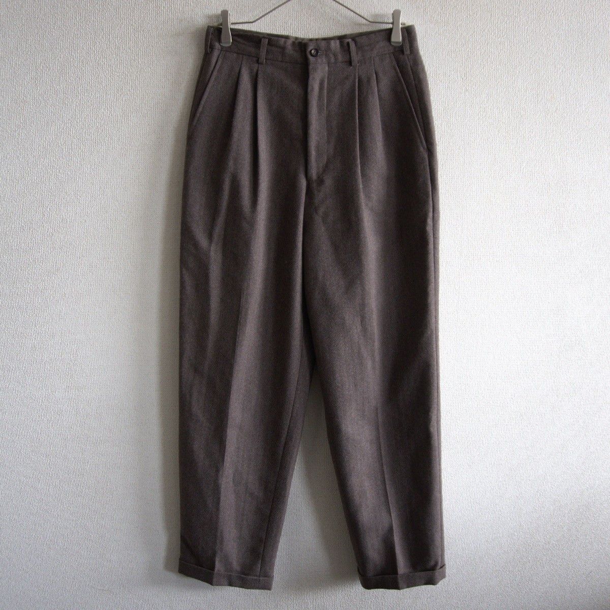 GARCONS des COMME ブラウン (コムデギャルソン DEUX HOMME GARCONS des 中古・古着通販】COMME コムデギャルソン スラックス パンツ