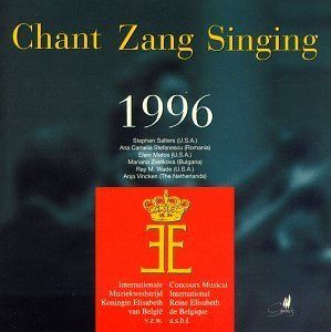 【CD】Queen Elisabeth of Belgium Vocal Competition 1996