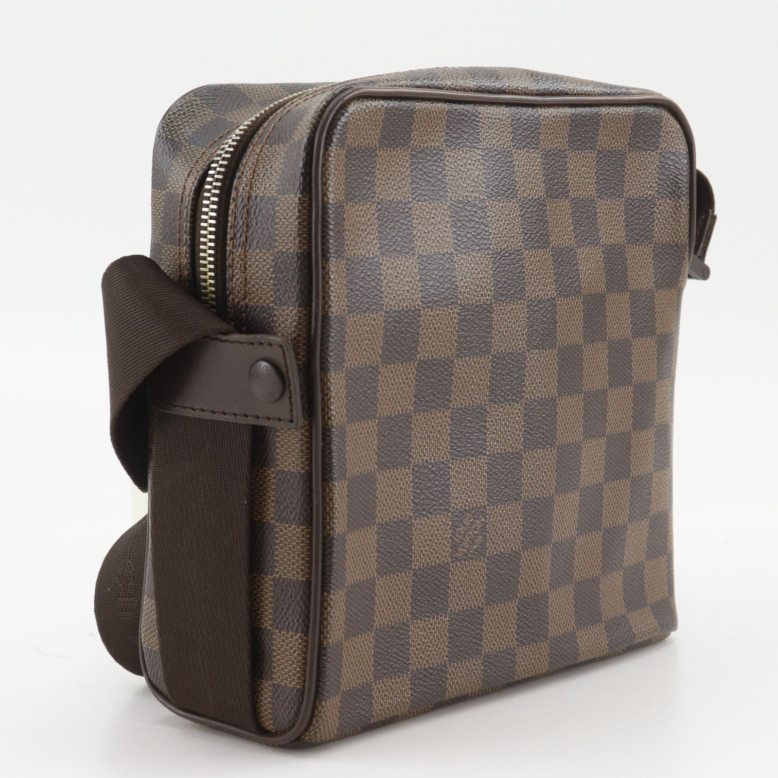 LOUIS VUITTON】ルイ・ヴィトン オラフPM N41442 ダミエキャンバス 茶 