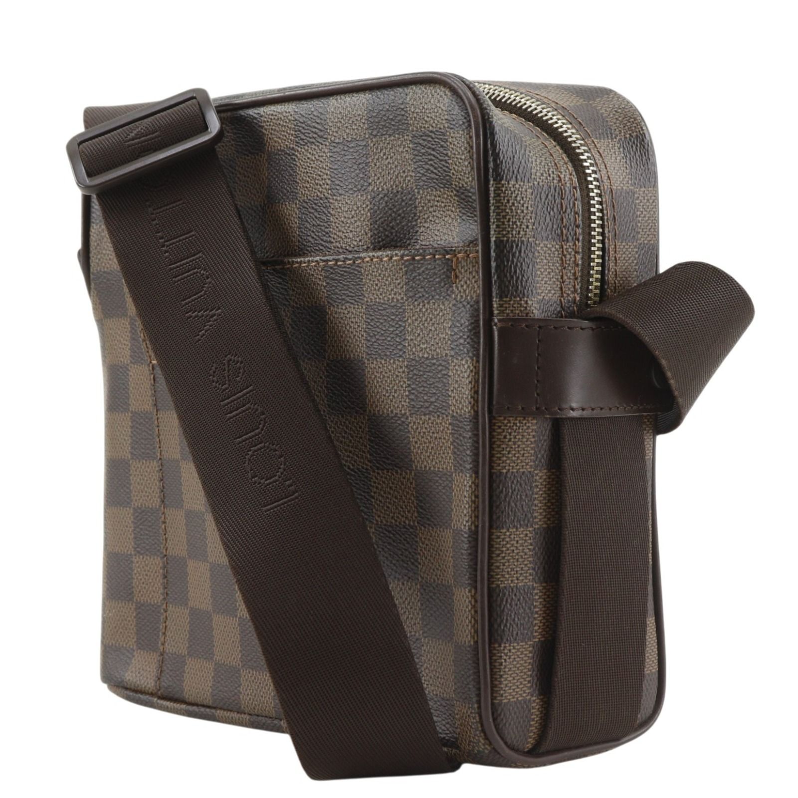 LOUIS VUITTON】ルイ・ヴィトン オラフPM N41442 ダミエキャンバス 茶