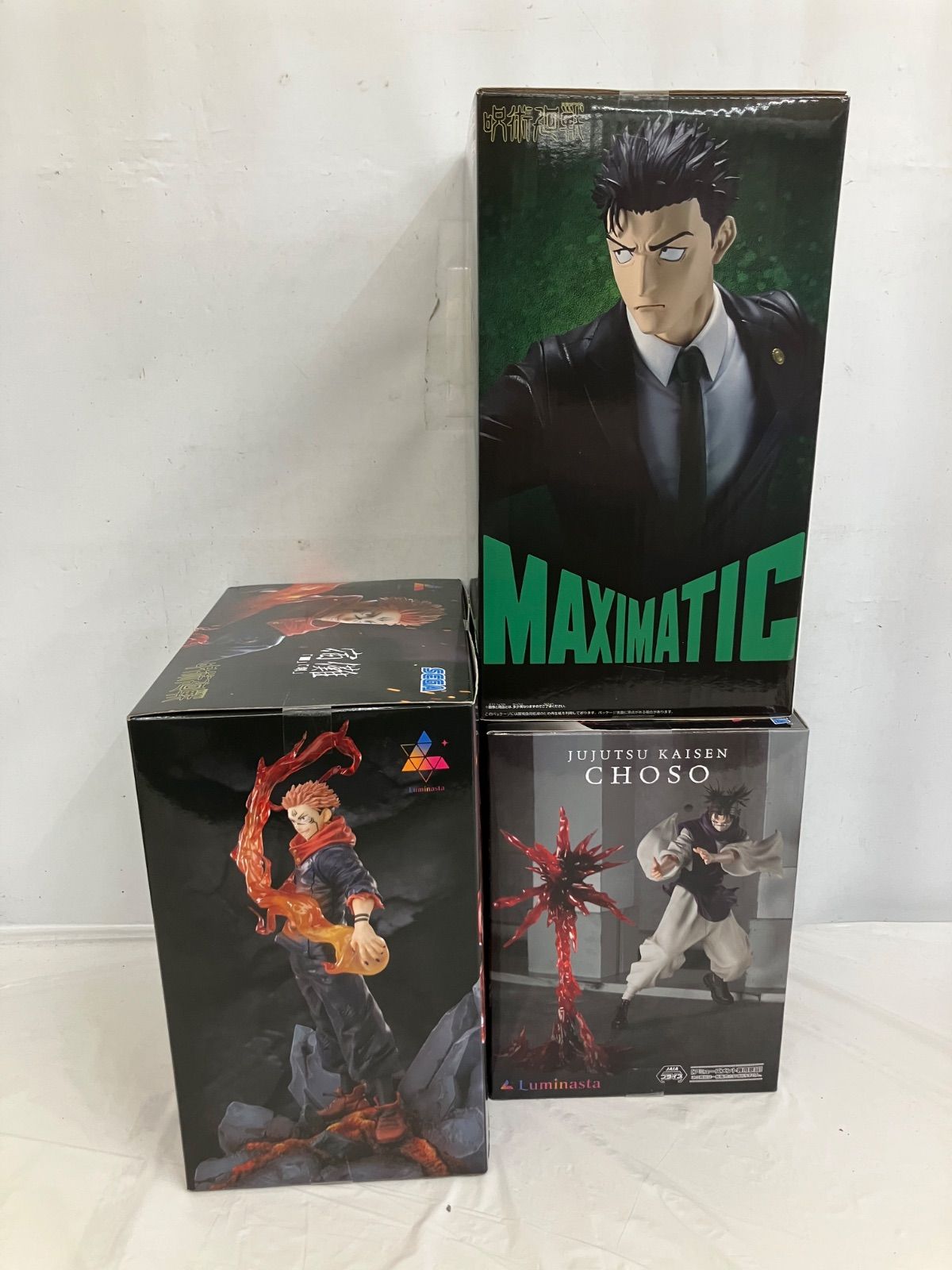 未開封 呪術廻戦 Luminasta MAXIMATIC フィギュア 3種 LF5515 f101
