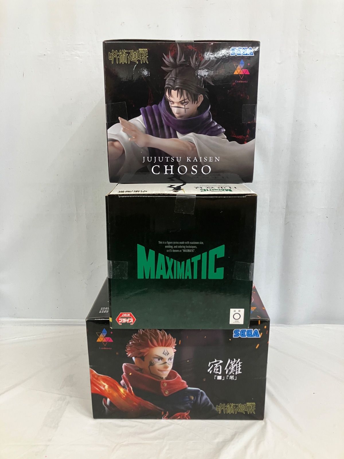 未開封 呪術廻戦 Luminasta MAXIMATIC フィギュア 3種 LF5515 f101