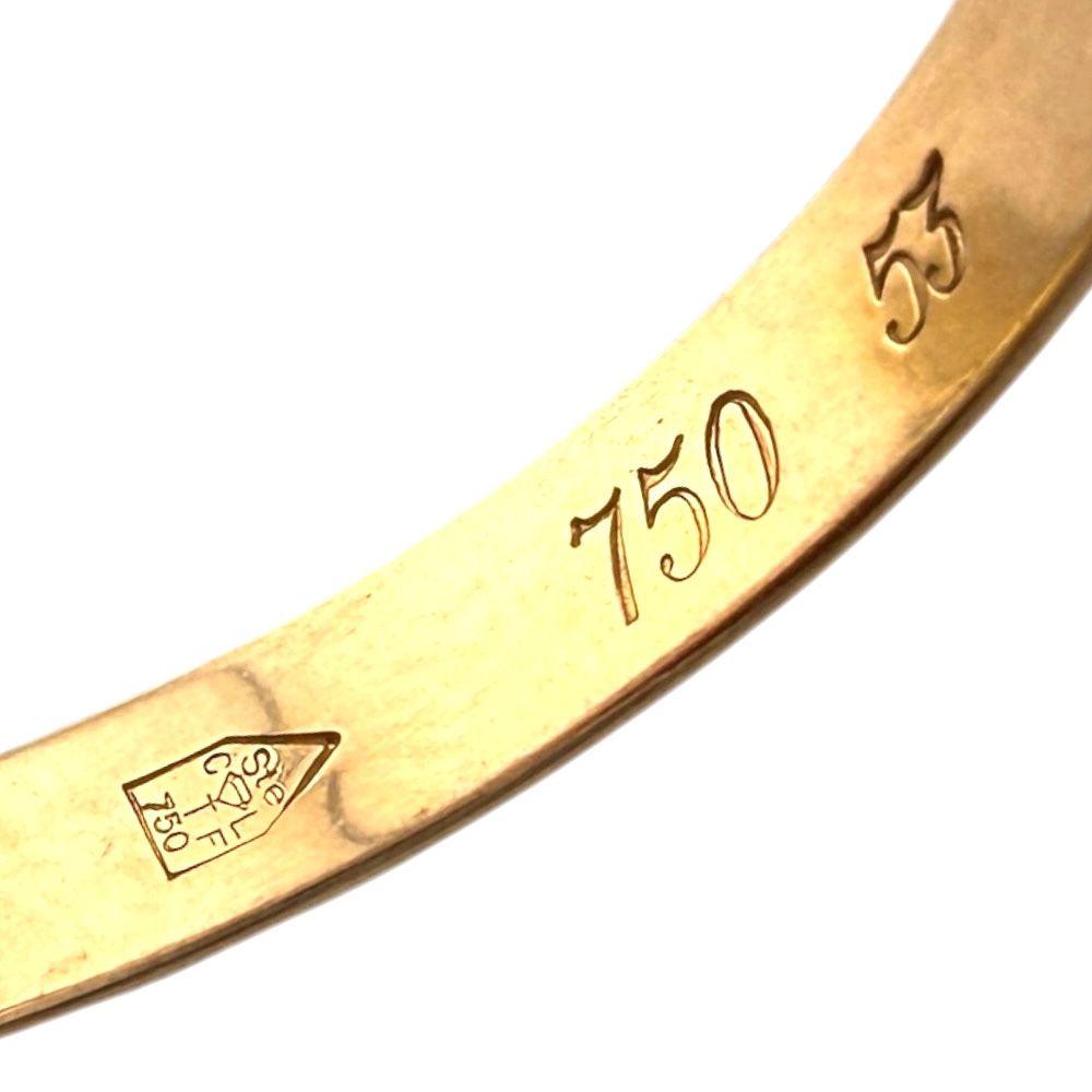 カルティエ トリニティ リング 指輪 13号 18金 K18イエローゴールド