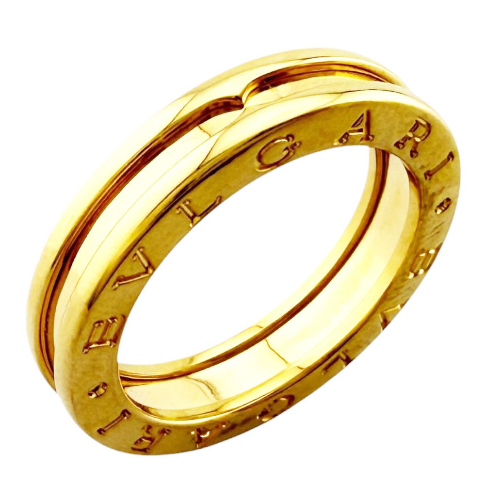 ブルガリ ビーゼロワン 1バンド リング 指輪 13号 18金 K18イエローゴールド レディース BVLGARI 中古 ブルガリ