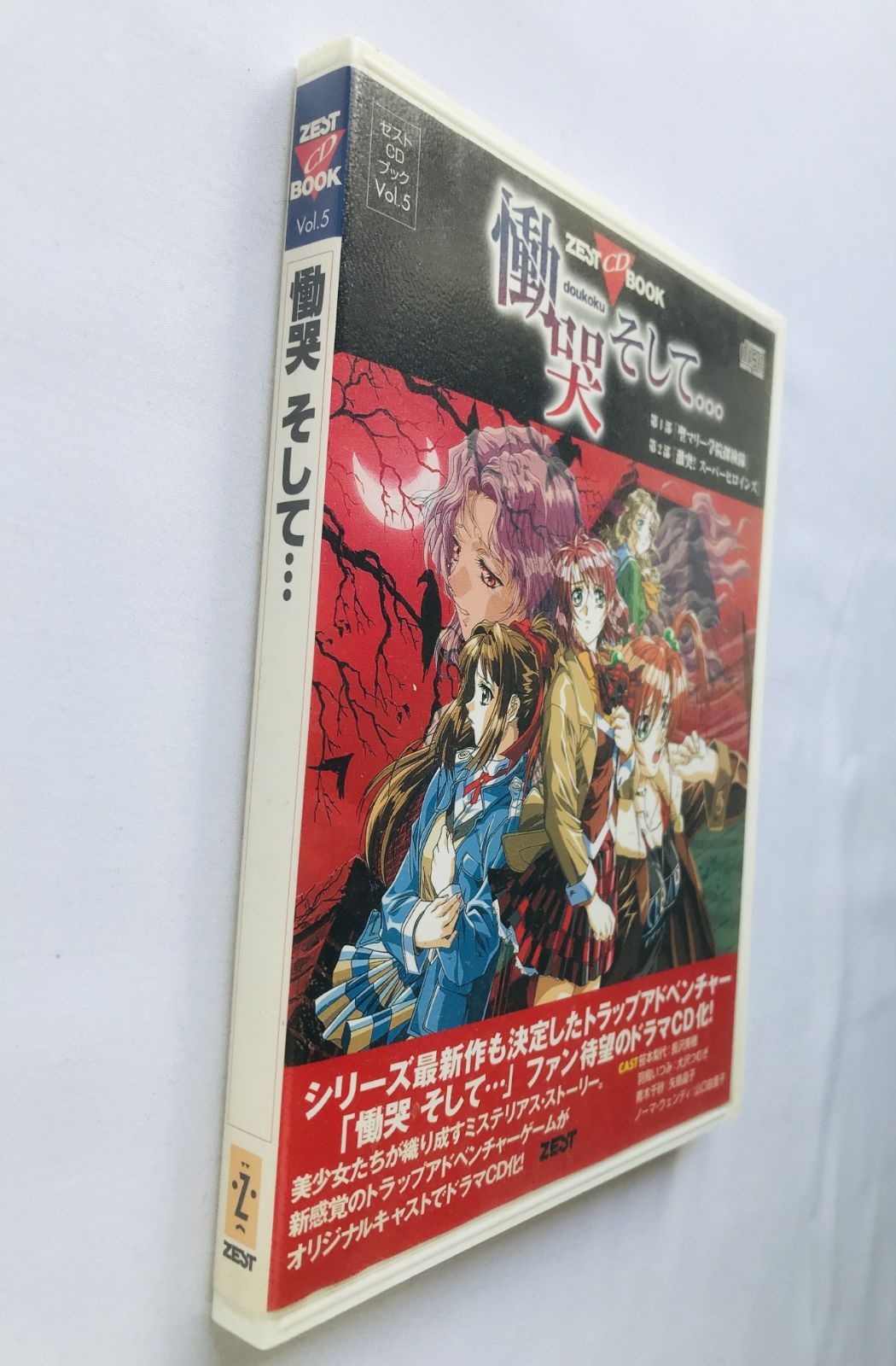 慟哭 そして… ドラマCD ゼスト CDブック 笹本梨代 青木千砂 Doukoku