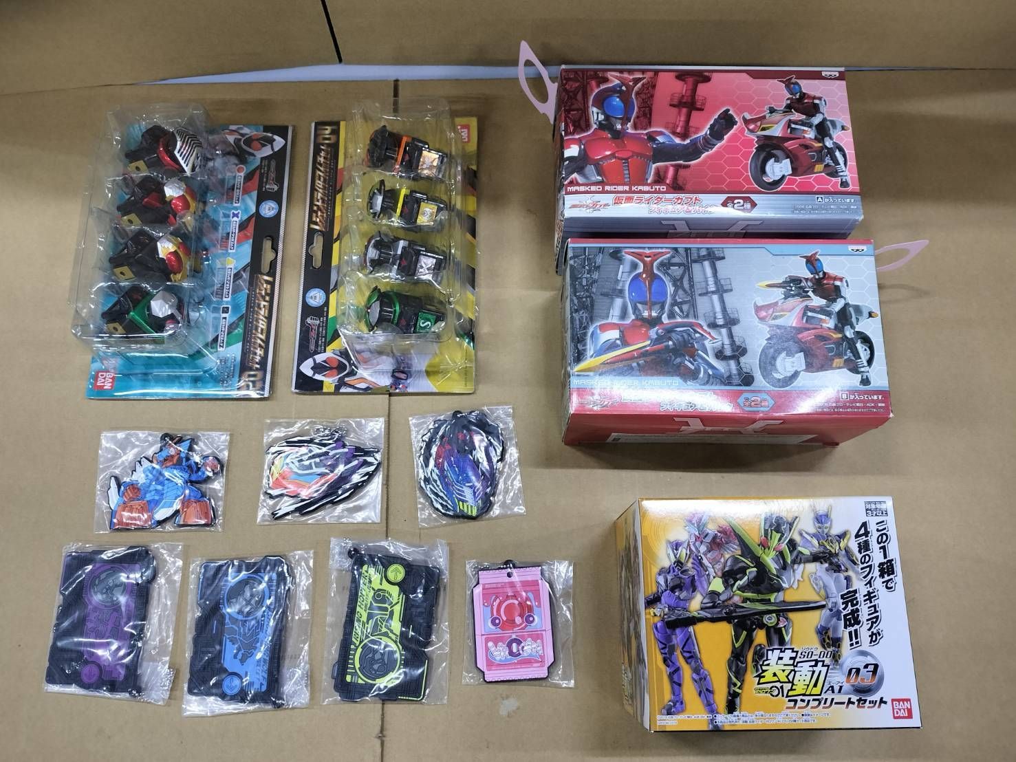 H26051206【特撮玩具まとめ】仮面ライダー カブト バイクフィギュア 装