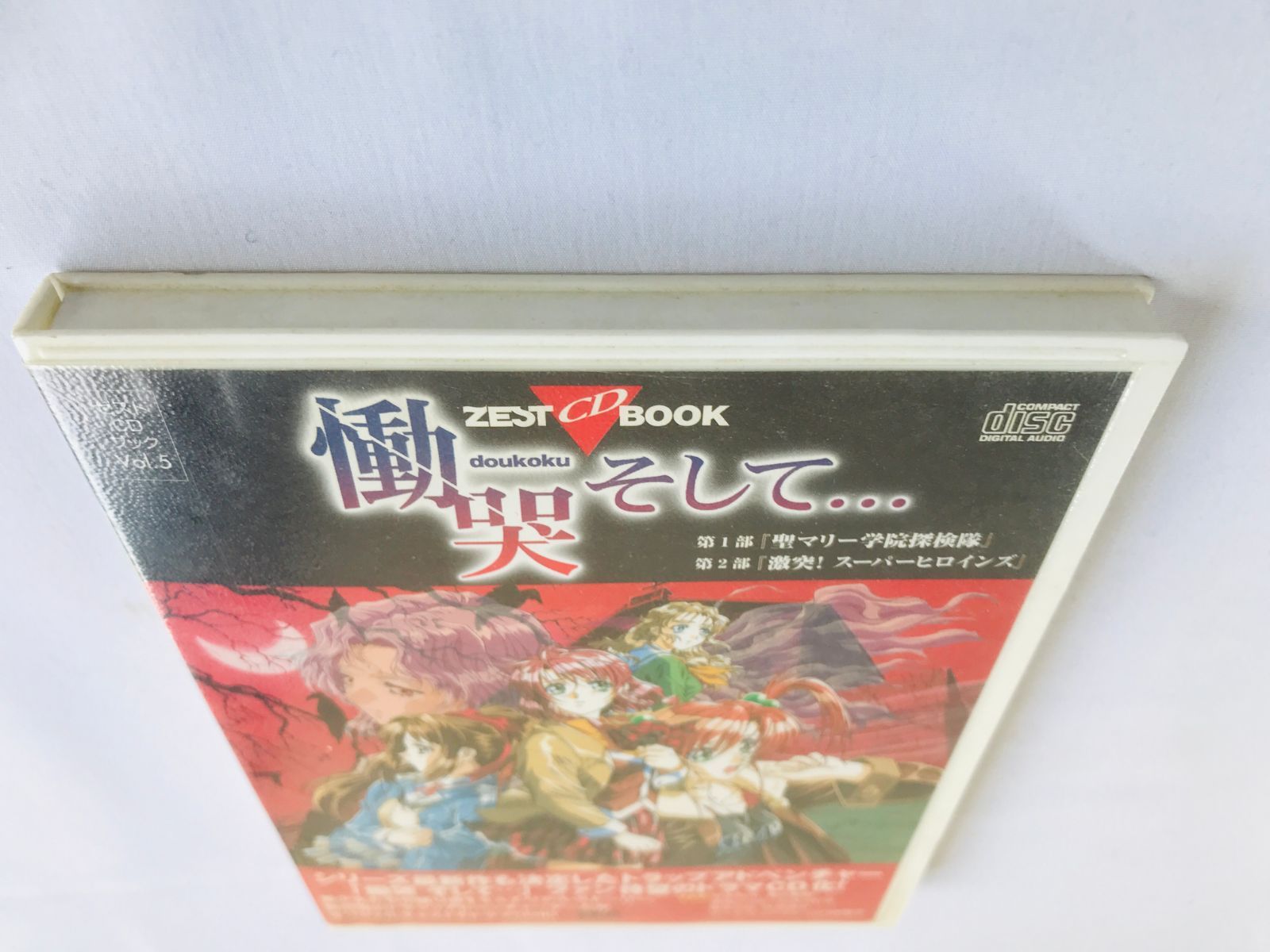 慟哭 そして… ドラマCD ゼスト CDブック 笹本梨代 青木千砂 Doukoku