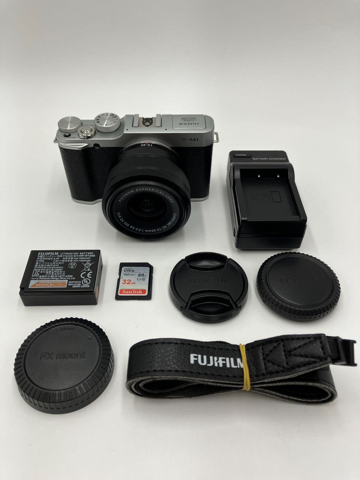 【動作確認済】FUJIFILM X-M1 XC15-45mm レンズキット