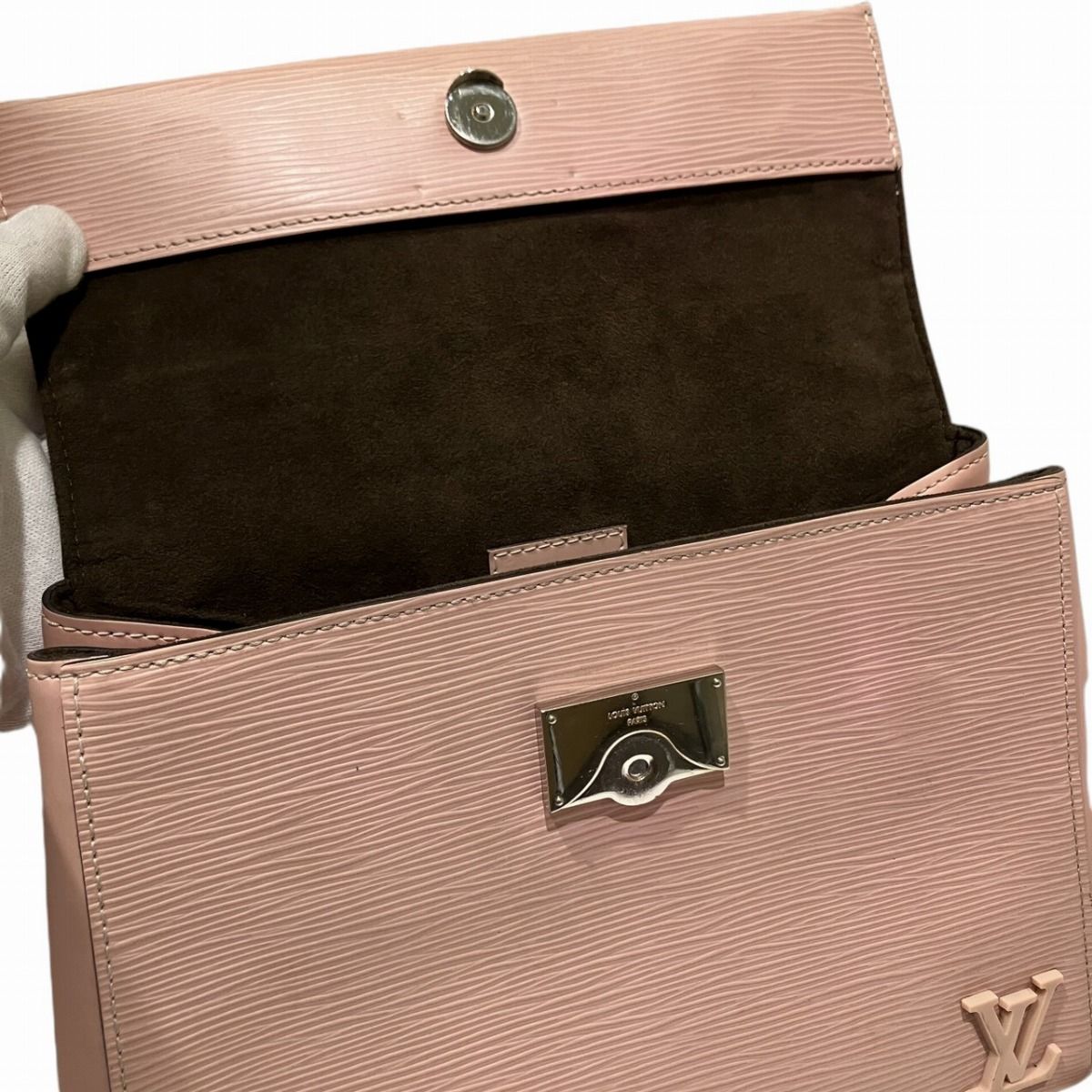 ルイ・ヴィトン LOUIS VUITTON クリュニーBB エピ ハンドバッグ レザー