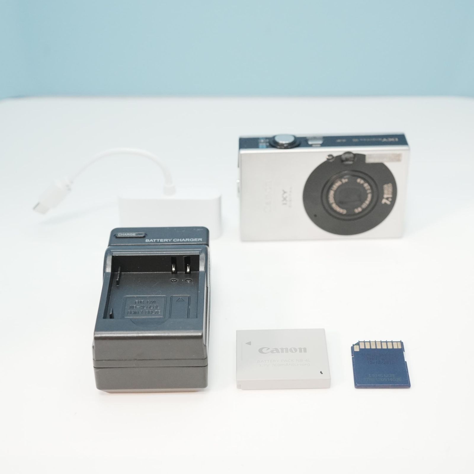 Canon IXY DIGITAL 10 デジカメ スマホ転送OK フルセット 美品 a6438 
