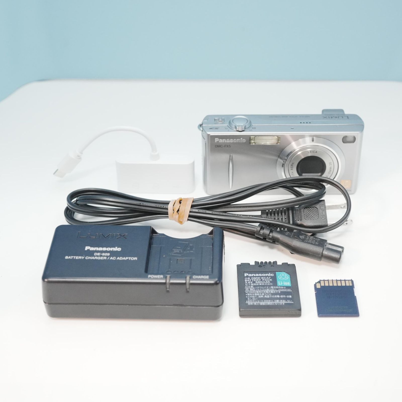 Panasonic LUMIX DMC-FX5 デジカメ スマホ転送OK フルセット 美品